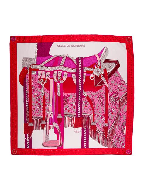 hermes selle de dignitaire scarf